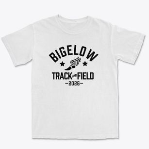 Bigelow Middle School Track and Field Premium Heavyweight T-shirt