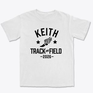Keith Elementary School Track and Field Premium Heavyweight T-shirt