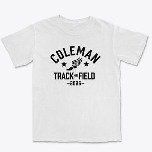 Coleman Elementary School Track and Field Premium Heavyweight T-shirt