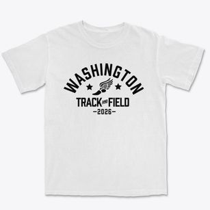 Washington Elementary School Track and Field Premium Heavyweight T-shirt