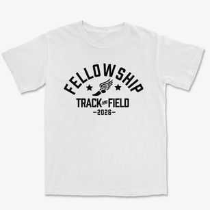 Fellowship Baptist Academy Track and Field Premium Heavyweight T-shirt