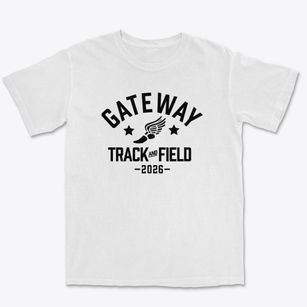 Gateway Middle/high School Track and Field Premium Heavyweight T-shirt