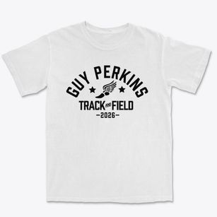 Guy Perkins Elementary School Track and Field Premium Heavyweight T-shirt