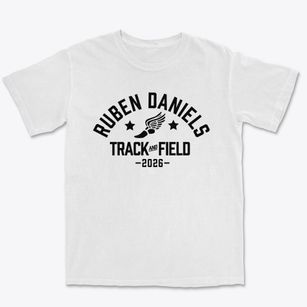 Ruben Daniels Learning Center Track and Field Premium Heavyweight T-shirt