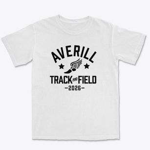 Averill Career Center Track and Field Premium Heavyweight T-shirt