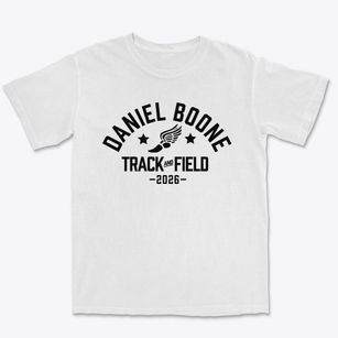 Daniel Boone Elementary School Track and Field Premium Heavyweight T-shirt