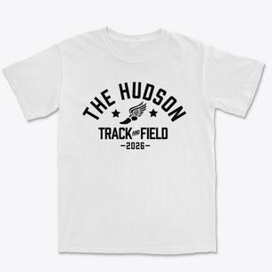 The Hudson School Track and Field Premium Heavyweight T-shirt