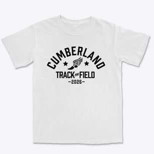 Cumberland Regional High School Track and Field Premium Heavyweight T-shirt
