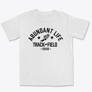 Abundant Life Christian School Track and Field Premium Heavyweight T-shirt