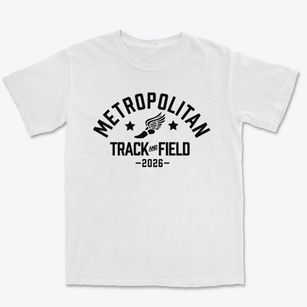 Metropolitan Corporate Academy Track and Field Premium Heavyweight T-shirt