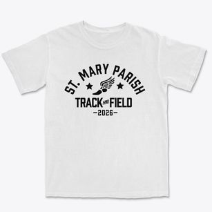 St Mary Parish Track and Field Premium Heavyweight T-shirt