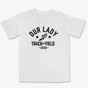 Our Lady Of Providence School Track and Field Premium Heavyweight T-shirt