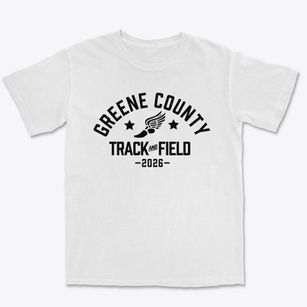 Greene County Center Of Lenoir Community Track and Field Premium Heavyweight T-shirt