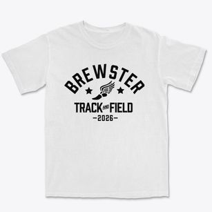 Brewster Middle School Track and Field Premium Heavyweight T-shirt