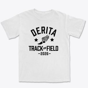 Derita Christian Academy Track and Field Premium Heavyweight T-shirt