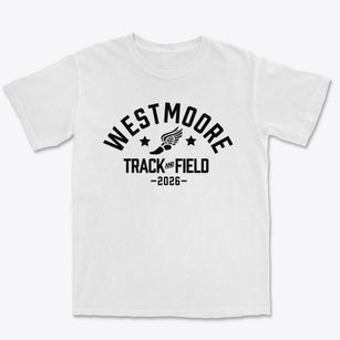 Westmoore Elementary School Track and Field Premium Heavyweight T-shirt