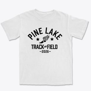 Pine Lake Preparatory Track and Field Premium Heavyweight T-shirt