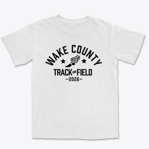Wake County Homeschool Track and Field Premium Heavyweight T-shirt