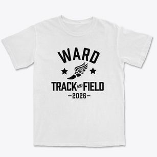 Ward Elementary School Track and Field Premium Heavyweight T-shirt