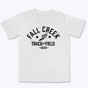 Fall Creek Elementary School Track and Field Premium Heavyweight T-shirt