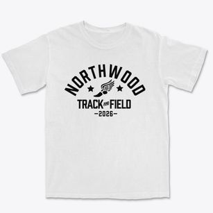Northwood Elementary School Track and Field Premium Heavyweight T-shirt