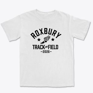 Roxbury Elementary School Track and Field Premium Heavyweight T-shirt