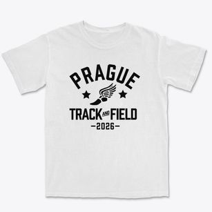 Prague Middle School Track and Field Premium Heavyweight T-shirt