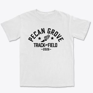 Pecan Grove Elementary School Track and Field Premium Heavyweight T-shirt