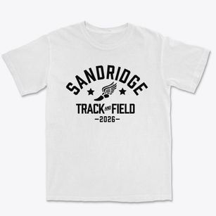 Sandridge Academy Track and Field Premium Heavyweight T-shirt