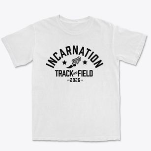 Incarnation Of Our Lord School Track and Field Premium Heavyweight T-shirt