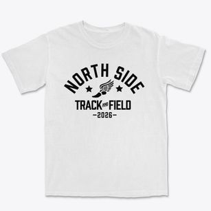 North Side Elementary School Track and Field Premium Heavyweight T-shirt