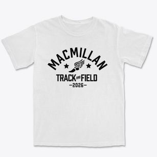 Macmillan International Academy Track and Field Premium Heavyweight T-shirt