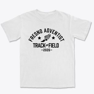 Fresno Adventist Academy Track and Field Premium Heavyweight T-shirt