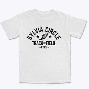 Sylvia Circle Elementary School Track and Field Premium Heavyweight T-shirt