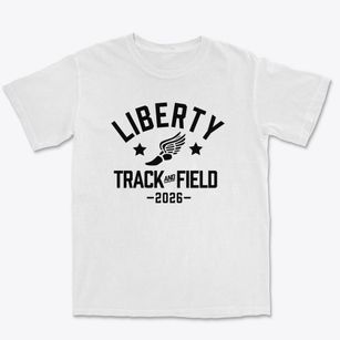 Liberty Christian Track and Field Premium Heavyweight T-shirt