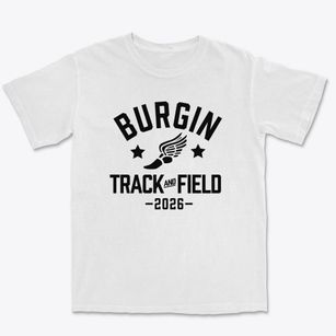 Burgin Elementary School Track and Field Premium Heavyweight T-shirt