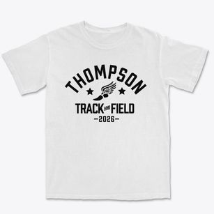 Thompson Elementary School Track and Field Premium Heavyweight T-shirt