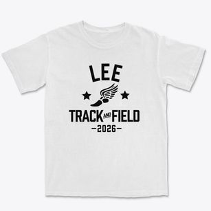Lee Middle School Track and Field Premium Heavyweight T-shirt