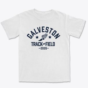Galveston Catholic School Track and Field Premium Heavyweight T-shirt