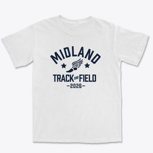 Midland Odessa Sda School Track and Field Premium Heavyweight T-shirt