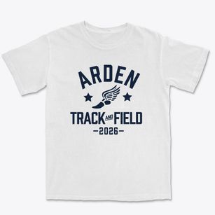 Arden Middle School Track and Field Premium Heavyweight T-shirt