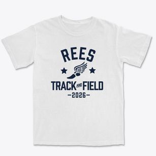 Rees Elementary School Track and Field Premium Heavyweight T-shirt