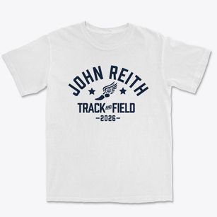 John Reith Elementary School Track and Field Premium Heavyweight T-shirt
