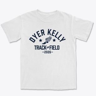 Dyer Kelly Elementary School Track and Field Premium Heavyweight T-shirt