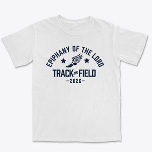 Epiphany Of The Lord Parish Track and Field Premium Heavyweight T-shirt