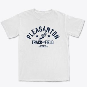 Pleasanton Elementary School Track and Field Premium Heavyweight T-shirt