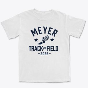 Meyer Elementary School Track and Field Premium Heavyweight T-shirt