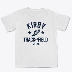Kirby Middle School Track and Field Premium Heavyweight T-shirt
