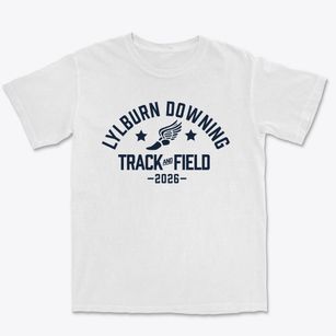 Lylburn Downing Middle School Track and Field Premium Heavyweight T-shirt