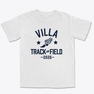 Villa Academy Track and Field Premium Heavyweight T-shirt